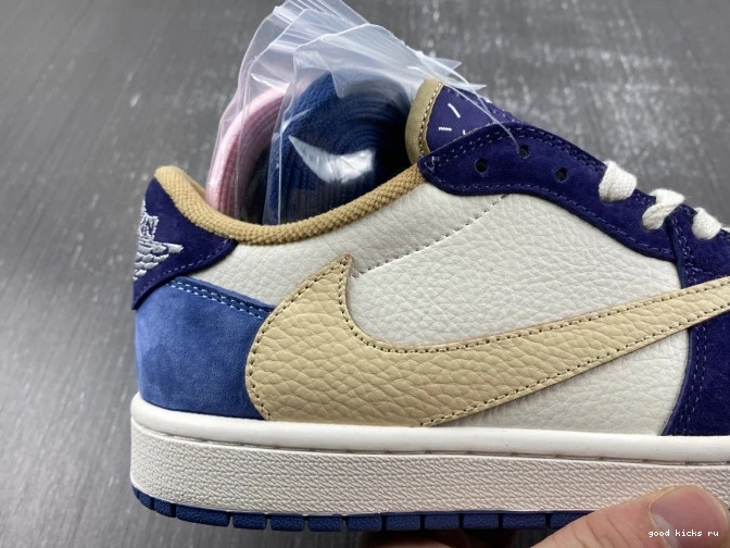 AIR 1 SCOTT X TRAVIS JORDAN DM7866-808 CUSTOM 0714